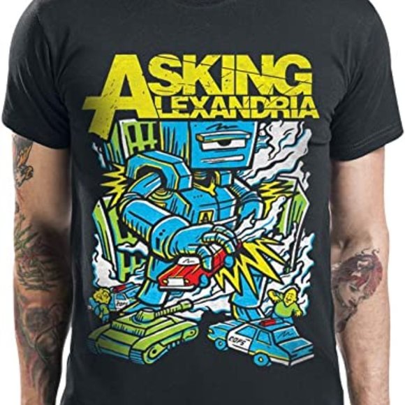 Asking Alexandria T-Shirt men small - Picture 2 of 3